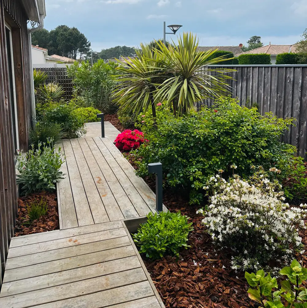 Réalisation - Garden Paysage 33 : Paysagiste Bordeaux, Médoc, Côte Atlantique