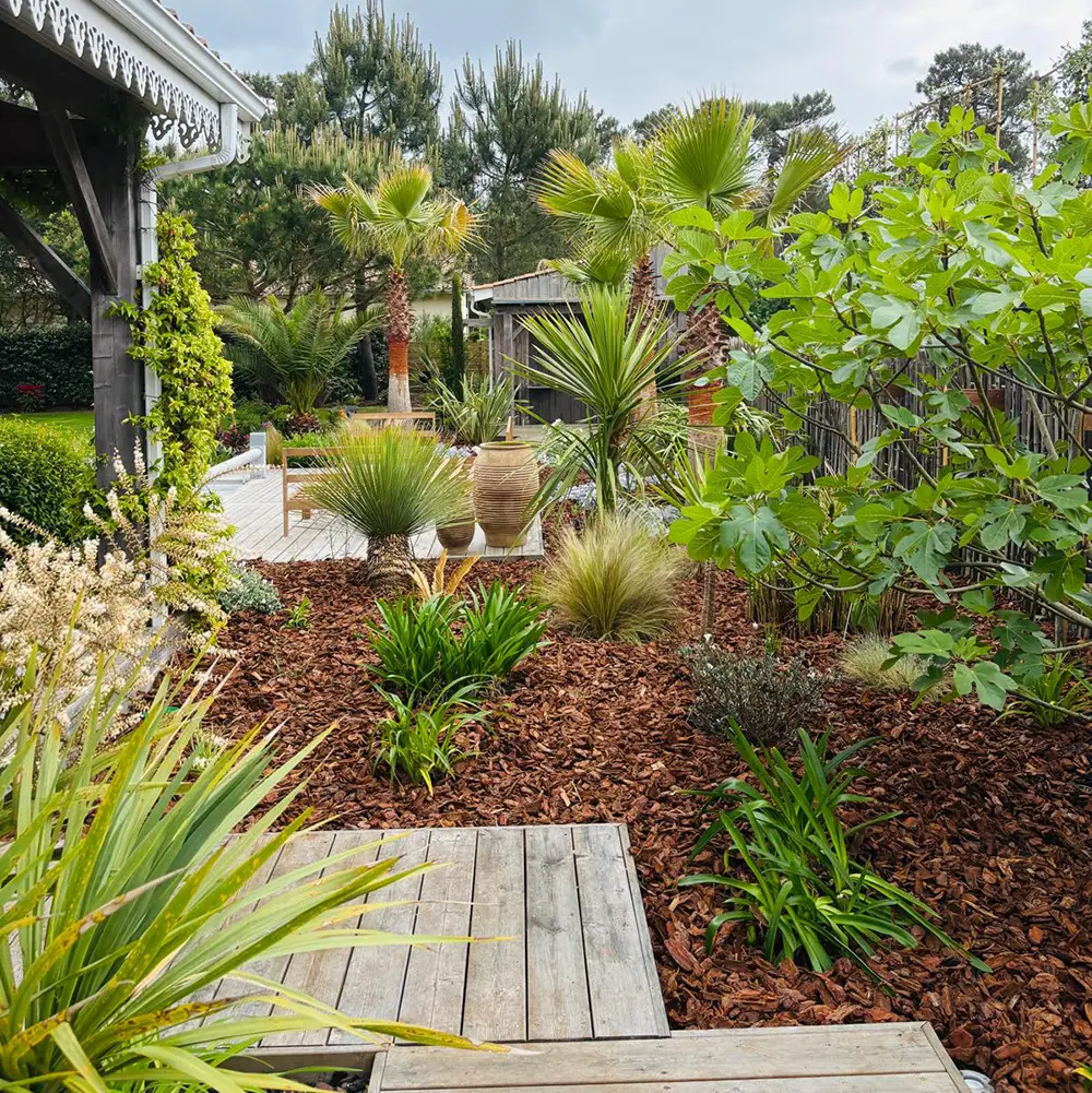 Réalisation - Garden Paysage 33 : Paysagiste Bordeaux, Médoc, Côte Atlantique