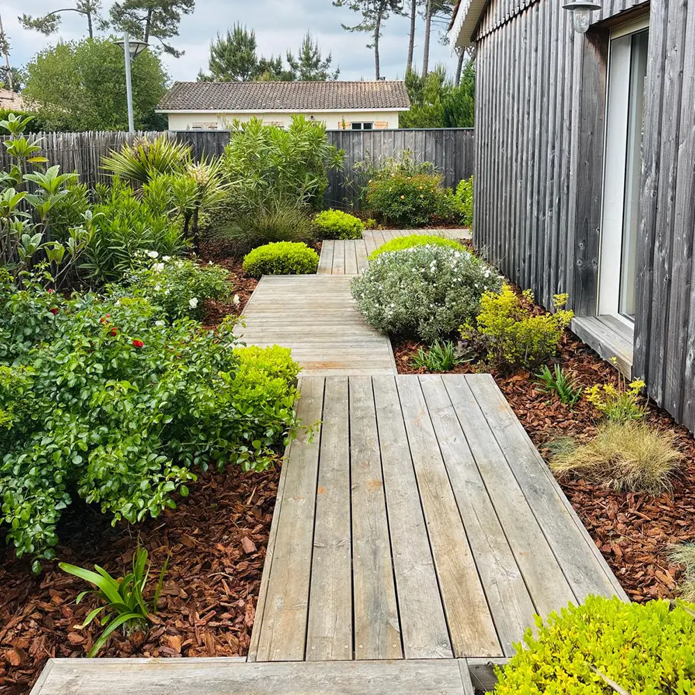 Réalisation - Garden Paysage 33 : Paysagiste Bordeaux, Médoc, Côte Atlantique